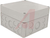 Enclosure; Polystyrene; Light Gray; Gray; 7.17 in.; 6.81 in.; 6.5 in.; -40 degC - 70075224 - Allied Electronics, Inc.