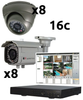 16 Channel Professional CCTV System - Security Camera Warehouse