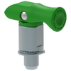 Spring Loaded Plunger, Thread-in, Small Size, With hold-open feature, , Green - 56-481-014 - Southco