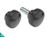 Knurled Scalloped Clamping Knobs -- 3055PC