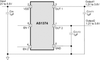 AS1374 Linear Regulator.  200mA, ultra-low-noise, high-PSRR, dual low dropout regulators -- AS1374 - Image
