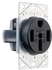 Straight Blade Power Receptacle -- 3894 - Image
