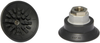 Flat suction cup (round) for very dynamic handling SAF 50 HT2-65 G1/4-IG - 10.01.01.12356 - Schmalz Inc.