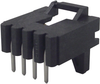 Wire-To-Board Connector, Ampmodu Mte Series, Through Hole, Header, 4, 2.54 Mm, Gold Plated Contacts Rohs Compliant Amp Te Connectivity - 78X5596 - Newark, An Avnet Company