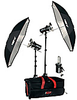 FL330K KIT: (DISCONTINUED) 3-LIGHT 840 WATT-SECOND ESSENTIAL STUDIO KIT - 401506 - Smith-Victor Corporation