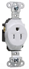 Duplex/Single Receptacle - TR5251-W - Thomas & Betts Corporation