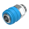 Pneumatics, Hydraulics - Fittings, Couplings, and Distributors -- KD4-3/8-A - Image