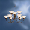 10705OZ Mid. Chandeliers-Glass Up - 693387 - Capital Lighting, Inc.
