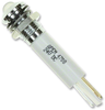 Panel Mount Indicator, Led, 8Mm, White, 3.8V; Led Color Apem - 16R0173 - Newark, An Avnet Company