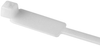 Cable Tie, 203Mm, Pa6.6, 50Lb, Natural; Cable Tie Material Hellermanntyton - 75Y1141 - Newark, An Avnet Company