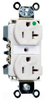 Duplex/Single Receptacle -- 8300-W - Image