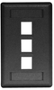 Datacommunication Face Plate - IFP13BK - Hubbell Incorporated