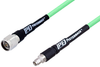 N Male to SMA Male with Reduced Diameter SMA Body Low Loss Test Cable 24 Inch Length Using PE-P300LL Coax, RoHS - PE337-24 - Pasternack