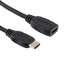 Cable, Hdmi Plug-Receptacle, 2F; Connector Type A L-Com - 43AJ7045 - Newark, An Avnet Company