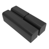 Lift-Off Hinge Offset Knuckle Style, Concealed Mount, Zinc Alloy, Powder Coat, Black - 96-10-520-50 - Southco