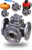 Flanged 3-Way Ball Valve -- MPF Series - Image