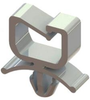 Wire Saddle, Push In, Nylon 6.6, Natural; Cable Clamp / Clip Type Essentra Components - 66AJ4103 - Newark, An Avnet Company
