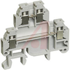 Terminal Block, Double Level, Gray - 70169177 - Allied Electronics, Inc.