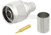 N Male (Plug) Connector For RG214, RG9, RG225, RG393 Cable, Crimp/Solder - SC9104 - Fairview Microwave Inc.