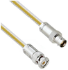 Teflon Jacket Cable Assembly TRB 3-Slot Plug to 3-Lug Cable Jack .236