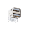 USB, DVI, HDMI Connector Assemblies - USB-A-D-S-W-TH-ND - DigiKey