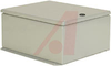Enclosure;NEMA12,13,4;Steel;SingleDoor;Gray;1/4TurnLatch;Incl.Panel;10x12x5in -- 70166766