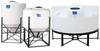 Large Cone Bottom Polyethylene Tanks - Flat Top -- 11921 - Image