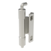 Removable Concealed Hinge, Concealed Assembly, Slot 8x5.5mm, Stainless Steel, Electropolished - F6-DHIM-6015-SS - Southco