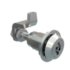 VISE ACTION® Compression Latch, Large Size, 3 mm Double Bitted Recess, Zinc Alloy, Chrome Plated, Bright - E3-222-11 - Southco