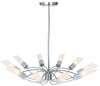 50510-BS/FST Mid. Chandeliers-Glass Up - 605983 - Capital Lighting, Inc.