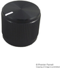 Knob, Round Knurled, Aluminium, 19Mm; Shaft Type Multicomp - 74M5592 - Newark, An Avnet Company
