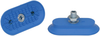 Flat suction cup (oval) for very dynamic handling of smooth and oily workpieces SAOF 80x40 NBR-45 M10-AG - 10.01.05.00581 - Schmalz Inc.