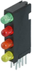 Ckt Board Indicator, R/g/o/y, 3Mm, Th; Led Color Dialight - 30K4038 - Newark, An Avnet Company