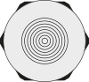 KEL-SCDP-TR multi-range cable entry grommets- with metric threads M25 - M63, for single cables with diameters up to 52 mm / IP65 -- 44073 - Image