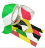 6 Mil PVC Striped Safety Warning Tape - PVCSAFET 4840 - Budnick Converting, Inc.