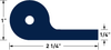 60 Durometer Neoprene Profile P Strips and J Seals -- PR5919 - Image