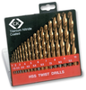 Drill Bit Set, Tin, 19Pc; Kit Contents Ck Tools -- 72C2122