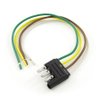 Molded Connector 37122, 4 Flat Contacts, Male End, GPT 8