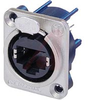 RJ45 Receptacle; 8; Vertical PCB Panel Mount; 1.5 A; 1000 VAC (RMS) - 70088262 - Allied Electronics, Inc.