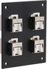Universal Sub-Panel, 4 110 Shielded Category 6 Tool-Less Poe+ Compliant Jacks Rohs Compliant L-Com - 07AH3438 - Newark, An Avnet Company