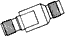 Precision APC-3.5 Jack to APC-2.4 Jack -- 131-8006 - Image