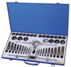 45 Piece BSW/BSF HSS TAP SET - Metal Box - T9116A - Wiseman Threading Tools Ltd.