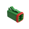 Rectangular Connector Housings - 889-AT06-6S-RD01GRN-ND - DigiKey