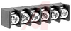 Barrier Terminal Strip; 22 to 12 AWG;Phil-Slot Head; 0.325 in. CL; Single; 6 Cir -- 70088660