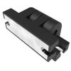 Butt Hinge, 70 mm size, with Mounting Counter bore Slot Holes, Polyamide with Reinforced Zinc Insert, Black - EH-DHIZF-55 - Southco