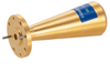 Conical Gain Horn Waveguide Antenna, WR-19, 50 GHz to 58 GHz, UG-383/U-Mod Round Cover Flange, 20 dBi Nominal Gain -- FMWAN1035 - Image