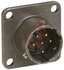CONNECTOR,BOX MOUNTING RECEPTACLE,CLASSE,SIZE 10,6#20 SOLDER PIN CONTACT - 70010904 - Allied Electronics, Inc.