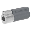 Constant Torque Embedded Hinge, Press-in Installation, Zinc Alloy, Natural Housing - ST-10P-080S-33 - Southco