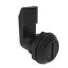 Quarter-Turn Cam Latch, Slotted Recess, 16mm  Grip, Sealed, Nylon, Black - E5-4-003-161 - Southco