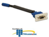 Hubbell VGA Plug-n-Play, 15-Pin Female to 8-Pin Female AV.. - 15T6P1 - TelephoneStuff.com